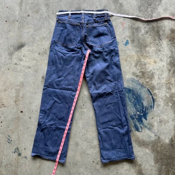 Vintage 70s Wrangler Sanforized Denim Jeans Size 26X28 - Picture 9 of 9
